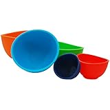 Good Cook Silicone Prep Measuring Bowls, Nesting Set of 5