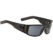 Spy Hailwood Sunglasses - Spy Optic Addict Series Polarized Racewear Eyewear w/ Free B&F Heart Sticker Bundle - Matte Black/Grey