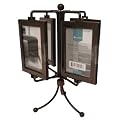 8 Pic Carousel Frame-M Bronze 2x3"
