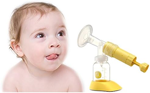 Gland Electronics® Harmony Manual Breast Pump Portable Baby Feeding PP Yellow