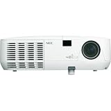 NEC NP-V260 DLP Video Projector, HDMI, 2600 ANSI Lumens, Portable, SVGA