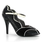 Search : T.U.K Deco Vintage Black Womens Gothic Shoes