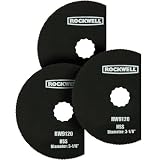Rockwell RW9120.3 Sonicrafter 3-1/8-Inch HSS Segment Sawblade, 3-Piece