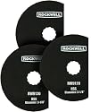 Rockwell RW9120.3 Sonicrafter 3-1/8-Inch HSS Segment Sawblade, 3-Piece