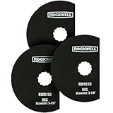 Rockwell RW9120.3 Sonicrafter 3-1/8-Inch HSS Segment Sawblade, 3-Piece
