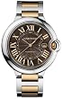 Cartier Men's W6920032 Ballon Bleu Chocolate Brown Dial Watch from Cartier