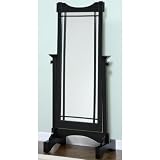 Cheval Black Mission Floor Mirror