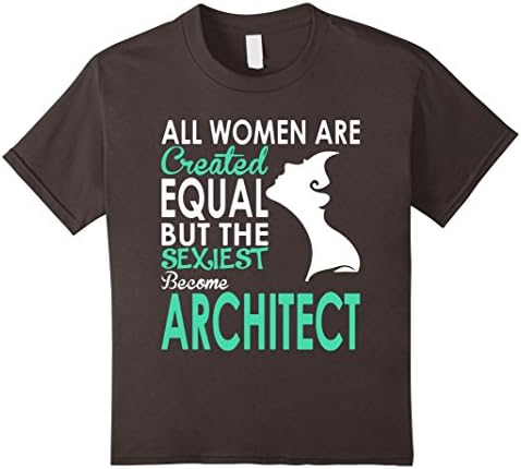 Kids Architect Shirt - Sexiest Women Become Architect Shirt 12 Asphalt