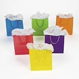 Paper Neon Gift Bags - Neon (1 dz)