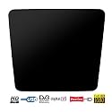 Amplified Flat Indoor Digital TV Aerial Ariel Antenna Freeview HD (UHF/Freeview), FM Radio, DAB Radio, Wideband, HDTV, DVB-T