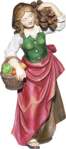 Cameriera con fasci di legno, adatto per le figure 12cm