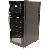NewAir AW-210ED NewAir Thermoelectric Wine Cooler With Dual Temperature Zones