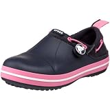 Crocs Crocband Gust Slip-On (Toddler/Little Kid),Navy/Pink Lemonade,10 M US Toddler