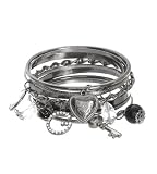 12"h Metal Jewelry Bangle Bracelet Holder Organizer Stand Tree with Ring Holder Base