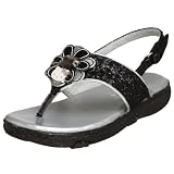 Hello Kitty Toddler 9T347 Sandal,Black,6.5 M US Toddler