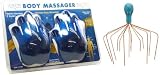 Heavens Therapy Hand Massager and Head Wizard Octopus Scalp Massager