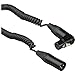 Kopul Coiled 3-Pin XLR-M to Angled 3-Pin XLR-F Cable - 3 to 18