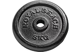  : Royalbeach 32521 Hantelscheibe Gusseisen 2 x 5 kg
