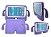 Tab 3 Case, Kids Shock Proof Foam Case Cover Stand for Samsung Galaxy Tab 3 (7.0) P3200 (Purple)