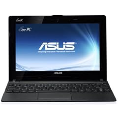 Asus X101 25,7 cm (10,1 Zoll) Netbook (Intel Atom N455, 1,6GHz, 1GB RAM, 32GB SSD, Intel 3150, Win 7 Starter) schwarz