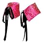 Pink Boot Cuffs for Roma Sexy Pirate Captain Costume Adult Halloween Outfit - One Size