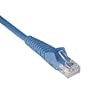 Tripp Lite N201-050-BL Cat6 Gigabit Blue Snagless Molded Patch Cable RJ45M/M - 50 feet