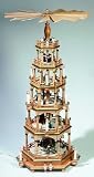 Weihnachtspyramiden 6-stöckige Pyramide - Paradies - 106 cm