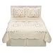 Classic Home Quilt Bedding - Ivory