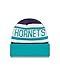 NBA CHARLOTTE HORNETS New Era NBA HWC Biggest Fan 2.0 Cuff Knit Beanie, One Size, Teal