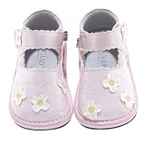 Jack and Lily Patent Daisy Baby Shoes