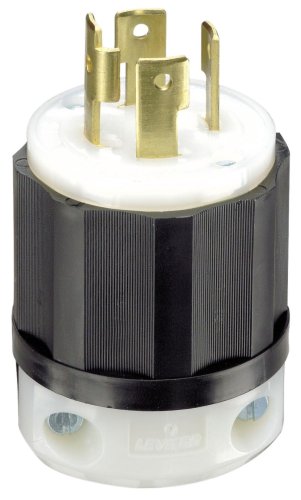 Leviton 061-02711-000 30 Amp Twist Lock Plug, L14-30P