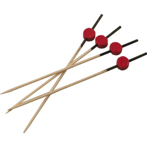 Bamboo Skewers 4.7 In. - Beaded