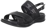 Softwalk Women's Tribes Slingback Sandal,Black,8.5 W US