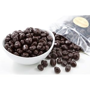 Dark Chocolate Covered Cranberries (1 Pound Bag)