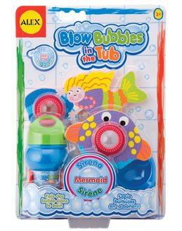 Childrens Toyshop  Toys : Blow Bubbles In The Tub - Mermaid