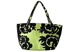 marimekko マリメッコ SAMOVAARI サモヴァーリ MAKOTO トートバッグ/グリーン×ダークブルー