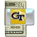 Georgia Tech Pewter Money Clip NCAA