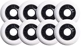 8 76mm 89a PRO WEAR Outdoor Roller Hockey Inline Wheels