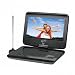 Supersonic Sc-259 9inch Portable DVD Player with Tv Tuner Ntsc Atsc 16:9 Remote Control