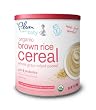 Plum Organics Organic Brown Rice Baby Cereal, 7-Ounce (Pack of 6)