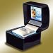 Euricase - Ring Box (Jewelry Keepsake) with LCD for Videos, Audios & Pictures (Black)