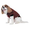 Pet Striped Polo Shirt - Red/ Black