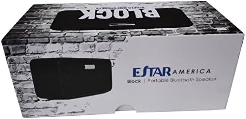 EStar Block Portable Bluetooth Speaker