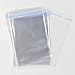 100 A6 / A2 Crystal Clear Flat Resealable Envelopes