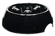 Dogit Go Slow Anti-Gulping Dog Bowl, Black, Medium