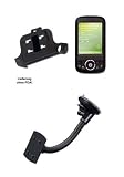 Kfz-Halteset (135cm) kompatibel zu HTC Cruiser inkl. Schwanenhals, Kfz-Halterung, Kfz-Halter