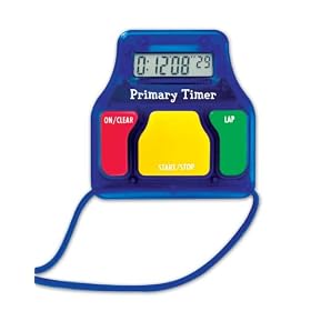 Learning Resources Primary Timers, Set of 6 by Learning Resources