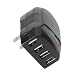 Scosche reVIVE Quad 4-Port USB Home Charger for iPhone/iPod/Blackberry/MP3 Players (Black)