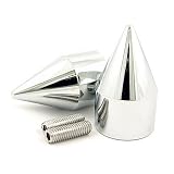 SUZUKI GSXR 600 750 1000 HAYABUSA Chrome Spike Bar Ends
