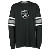 Oakland Raiders Reebok Youth Lockup Sideline T-Shirt, Medium